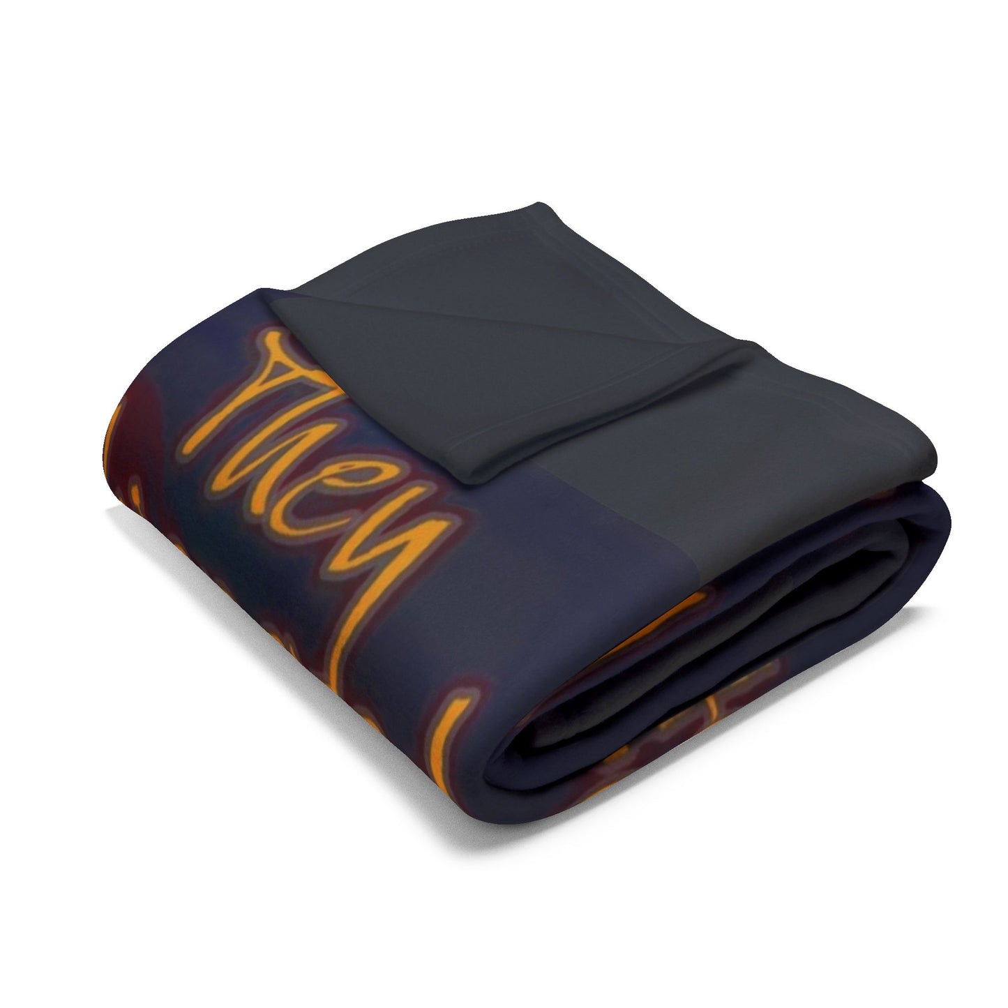 Arctic Fleece Blanket "I Am the Storm"