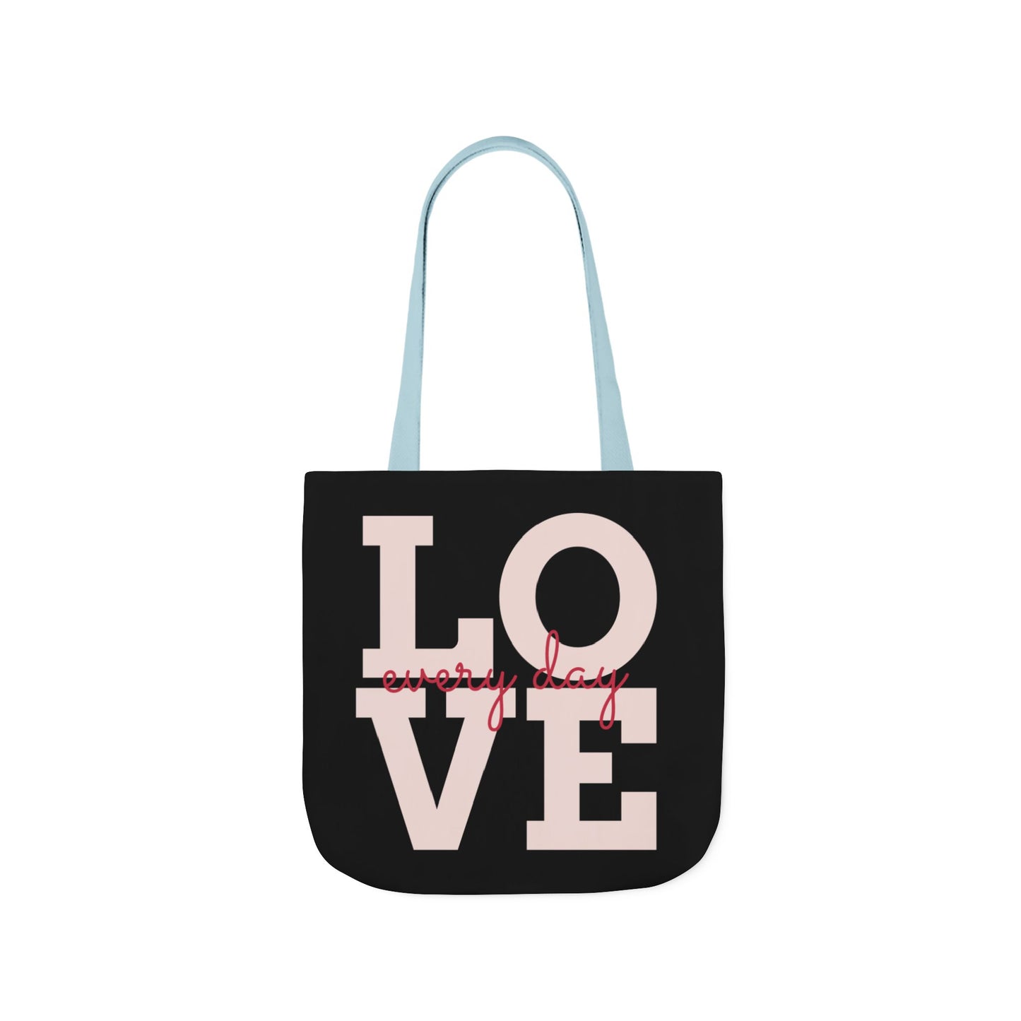 Canvas Tote Bag - Colorful Modern Style Lotus Flower Design