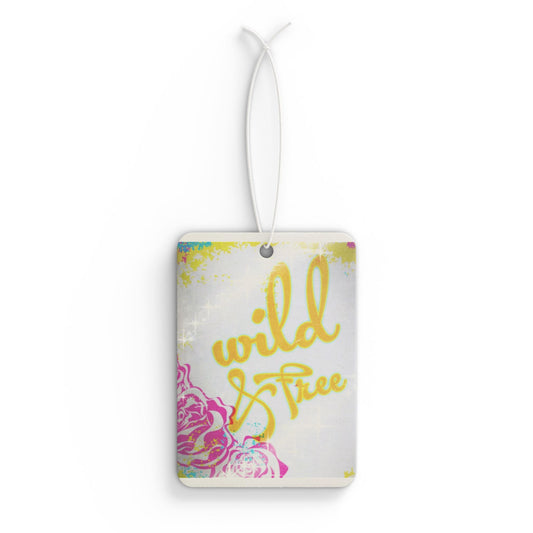 Wild and Free Car Air Freshener