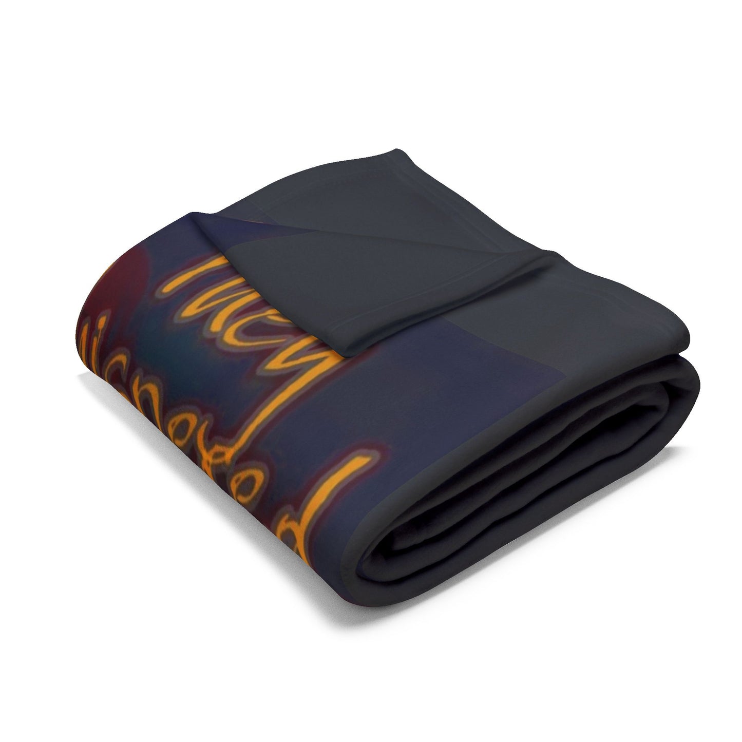 Arctic Fleece Blanket "I Am the Storm"