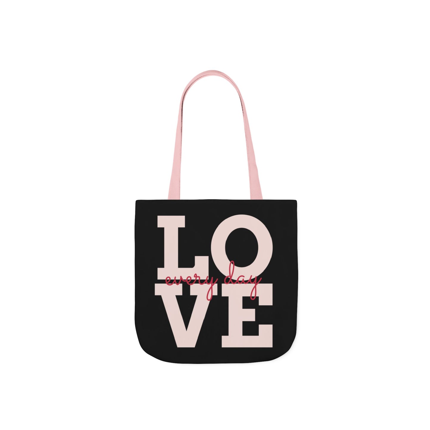 Canvas Tote Bag - Colorful Modern Style Lotus Flower Design