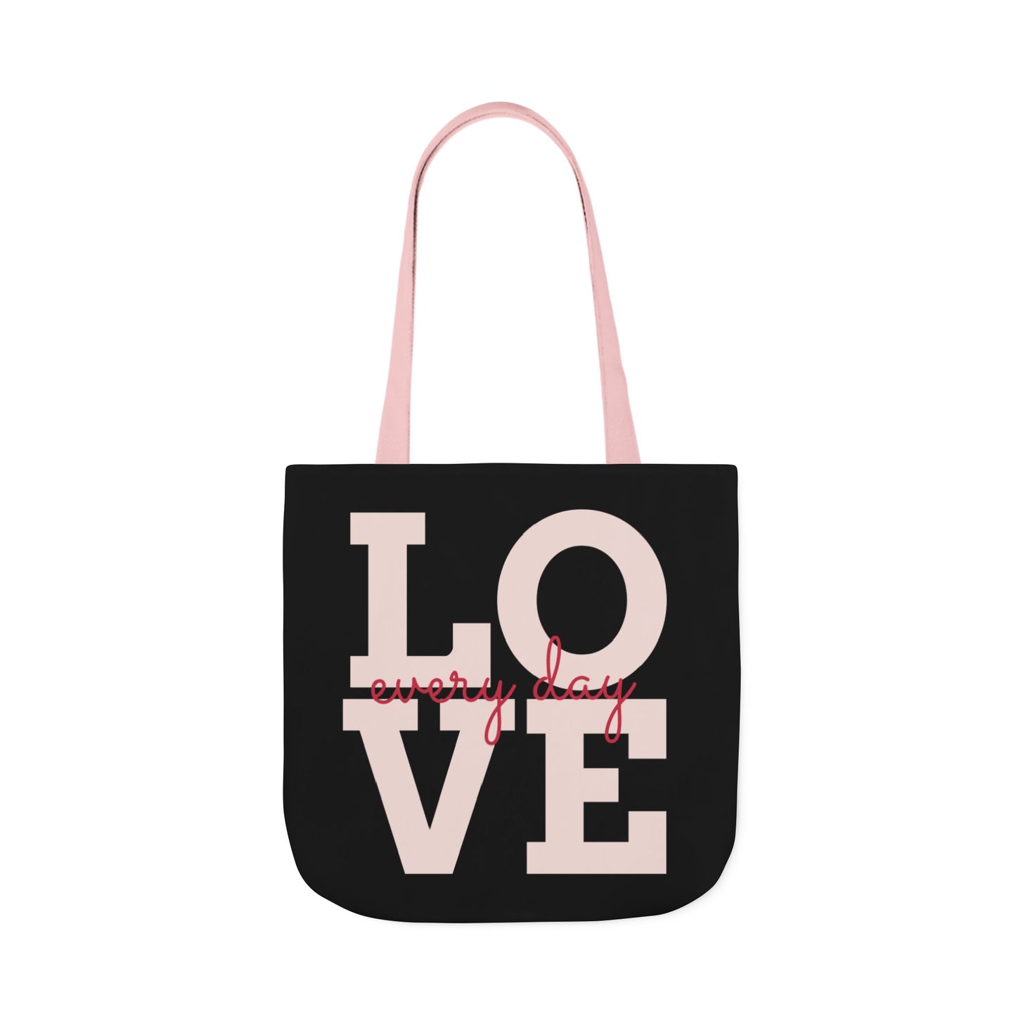 Canvas Tote Bag - Colorful Modern Style Lotus Flower Design