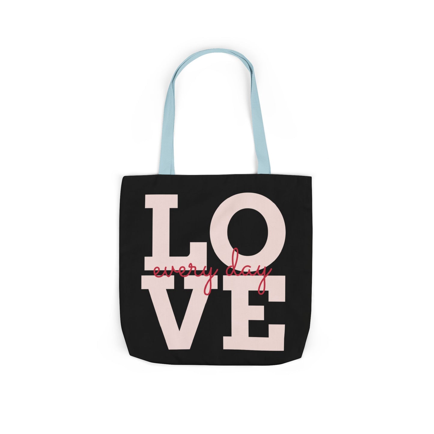 Canvas Tote Bag - Colorful Modern Style Lotus Flower Design