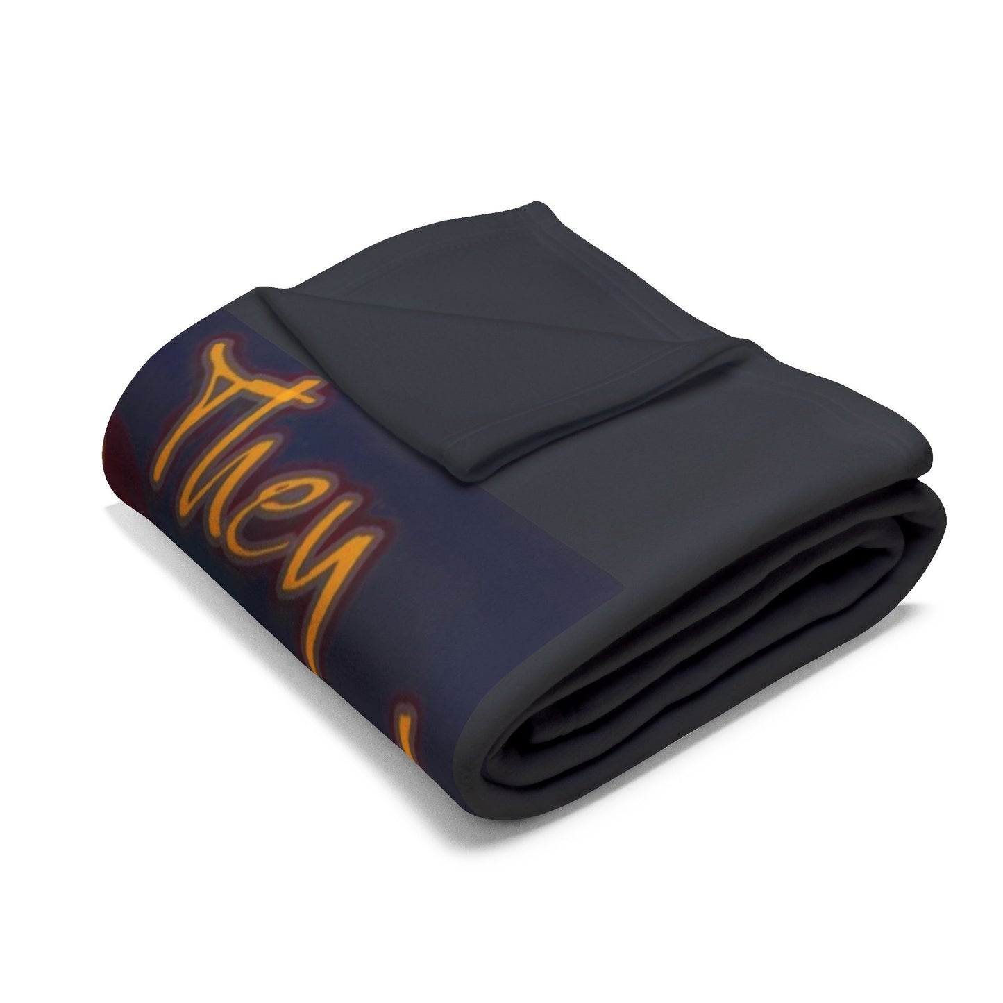 Arctic Fleece Blanket "I Am the Storm"