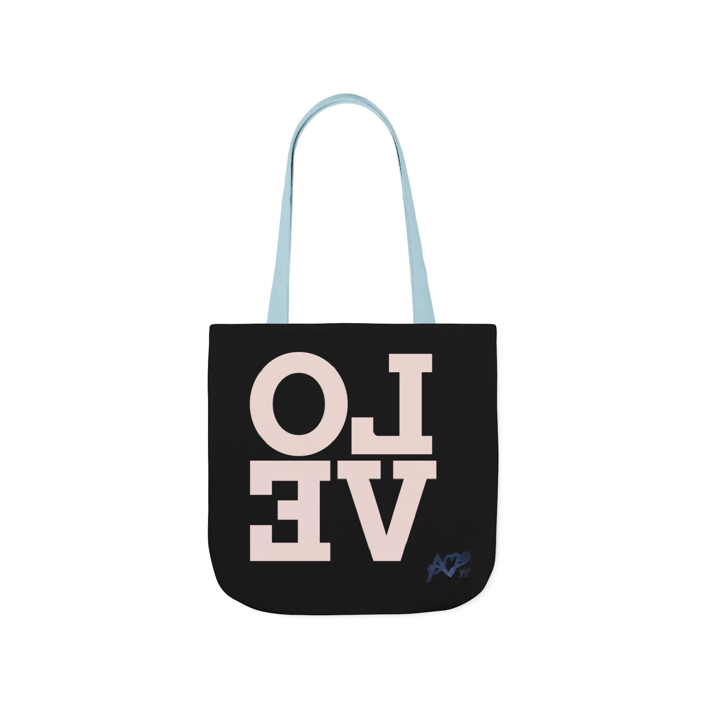Canvas Tote Bag - Colorful Modern Style Lotus Flower Design